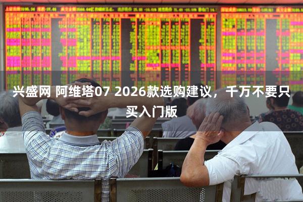 兴盛网 阿维塔07 2026款选购建议，千万不要只买入门版